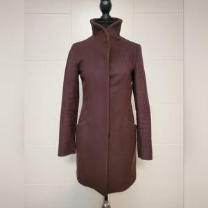 Wilfred - The Cocoon Coat - Burgundy